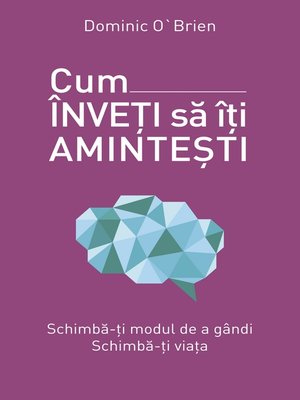 cover image of Cum înveți Să îți Amintești